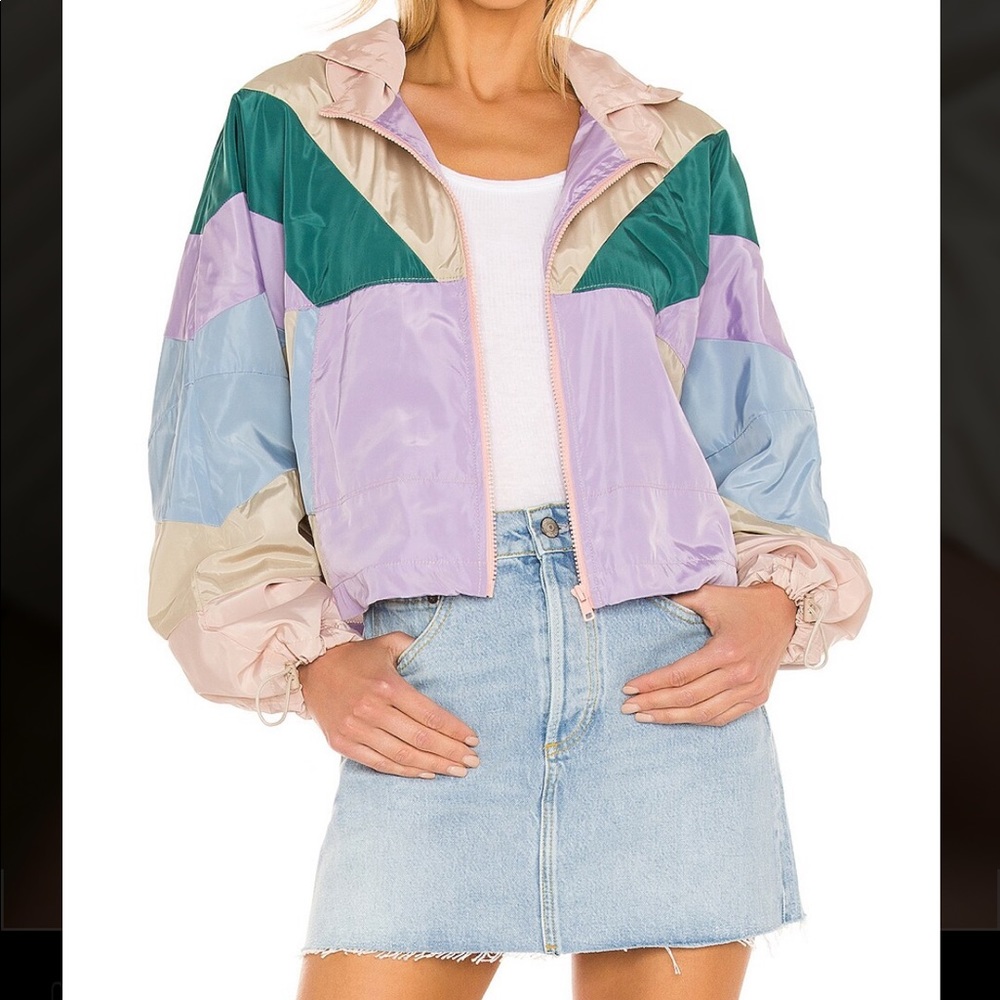 BLANKNYC Home again windbreaker